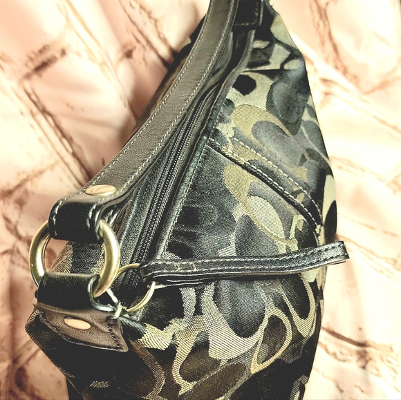 Small Coach Bag, Mini Coach, Monogram Coach Bag, Small handbag, Mini Purse - Picture 3 of 8